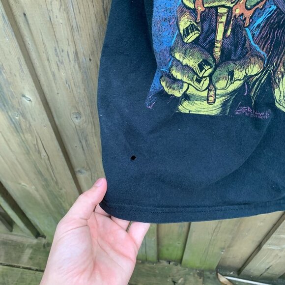 Vintage The Black Dahlia Murder Graphic Band T Shirt Medium - Picture 8 of 8